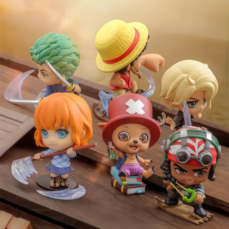 Anime Action Figure Blind Box - Mainan Baru One Piece Cosbi Blind