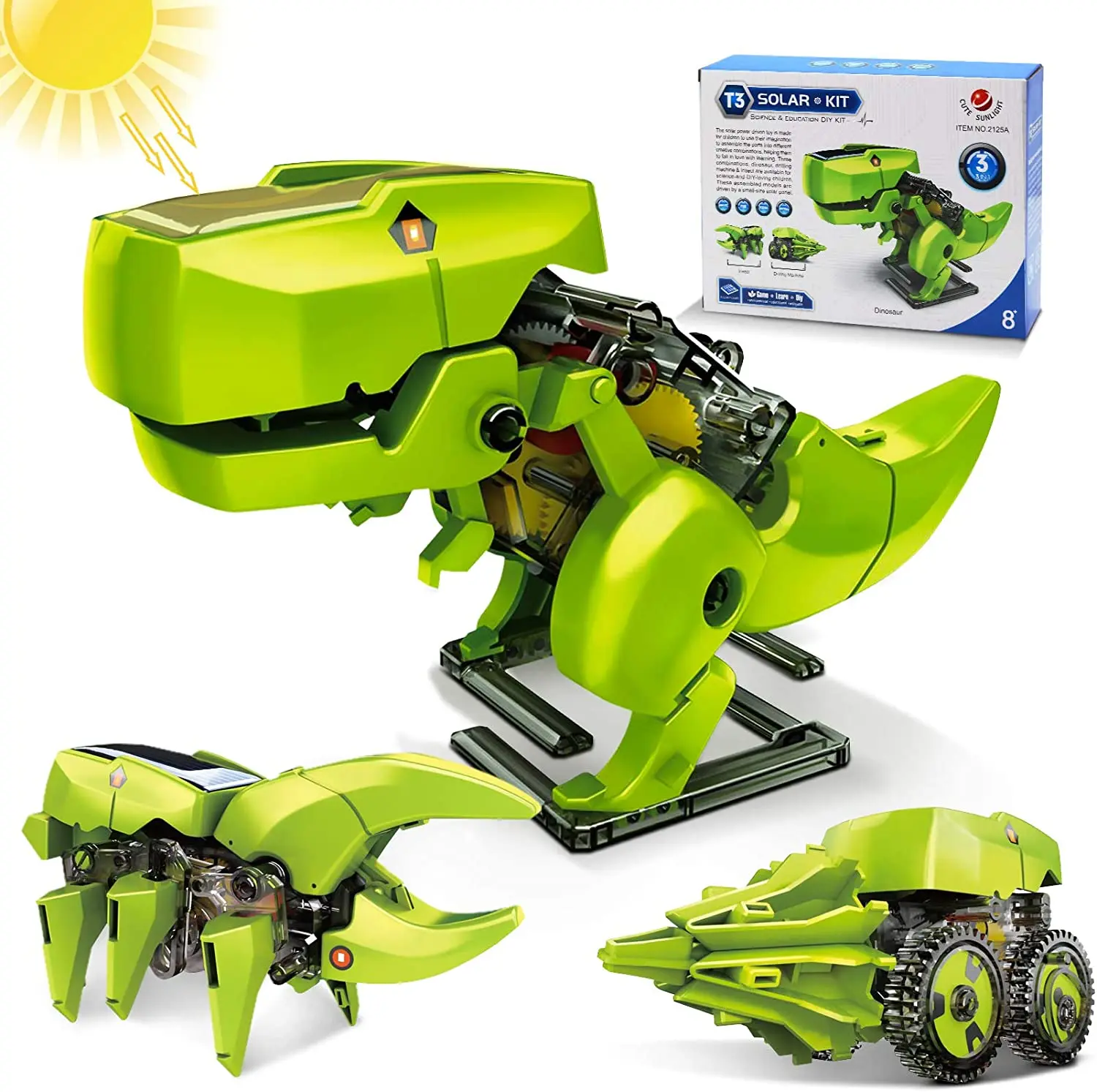 Stem Solar Robot Kit For Kids - Kit Robot Surya Mainan Edukasi Model