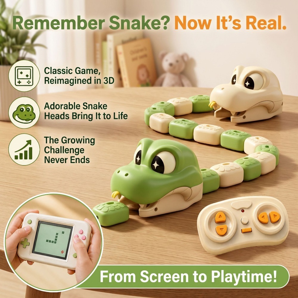 Remote Control Toys - Mainan Ular Serakah yang Dikendalikan Jarak