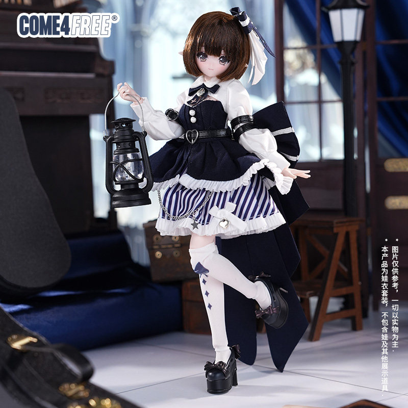 Bjd Doll 1 6 Full Set With Clothes - Pakaian Boneka BJD 1/6 Seri Harian