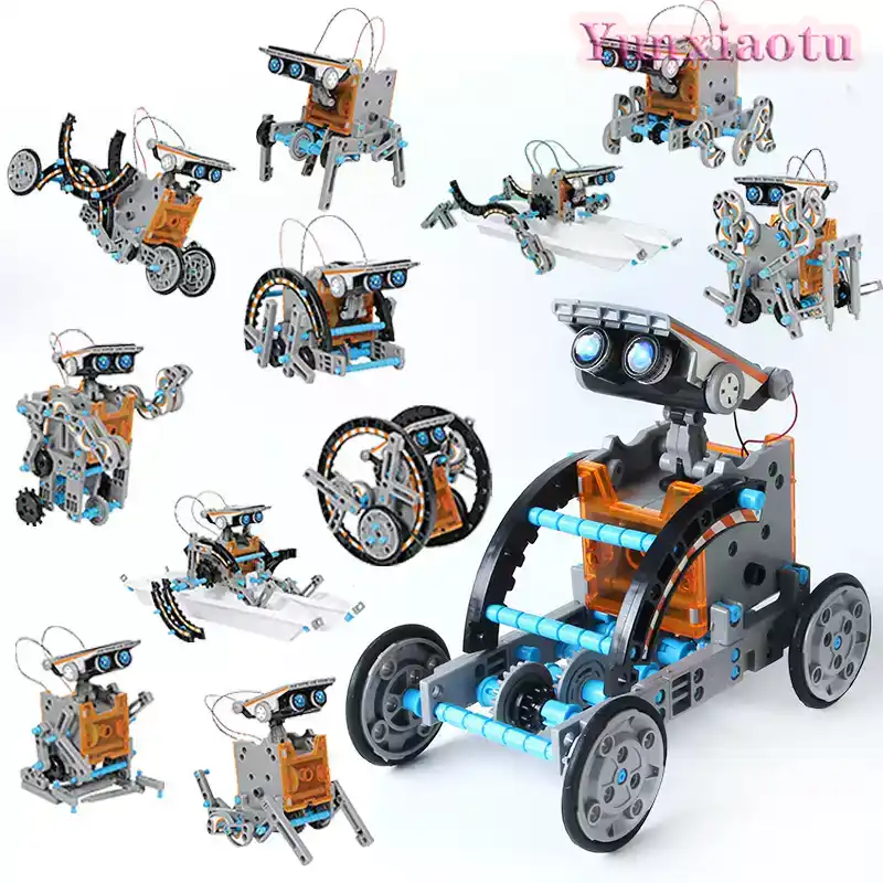 Kit Rakitan Robot Tenaga Surya - Stem Solar Robot Kit For Kids ulasan dan harga