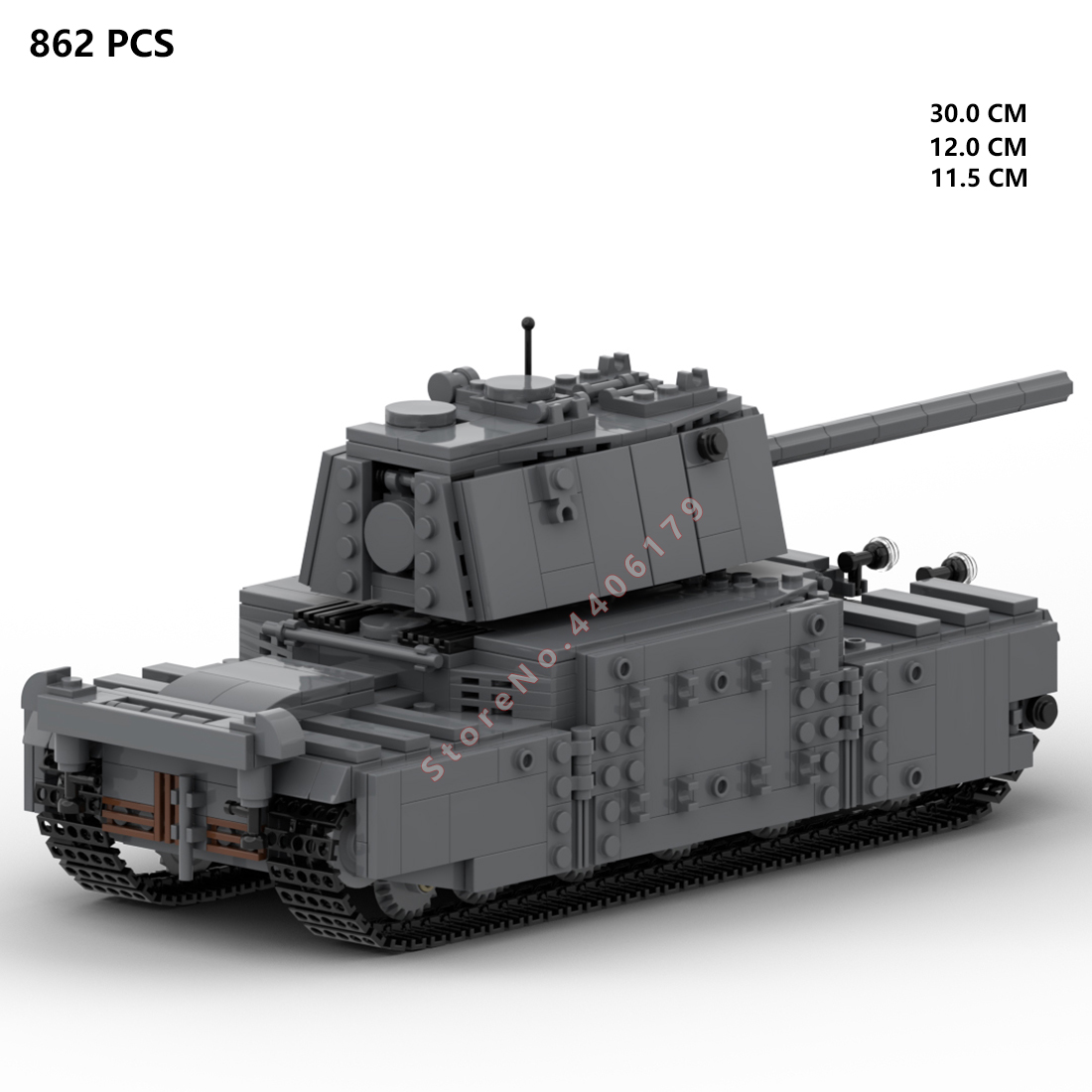 Militer Panas WW2 Teknis Tenta - Lego Compatible Military Tank ulasan dan harga