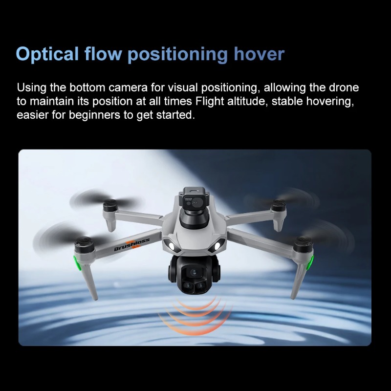 Lenovo V916MAX Drone Profesion - Fpv Brushless Rc Drone 4K ulasan dan harga