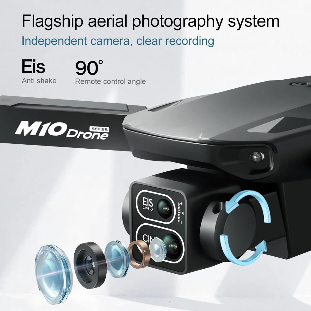 Drone Original M10 4K 5G HD Ka - Fpv Brushless Rc Drone 4K ulasan dan harga