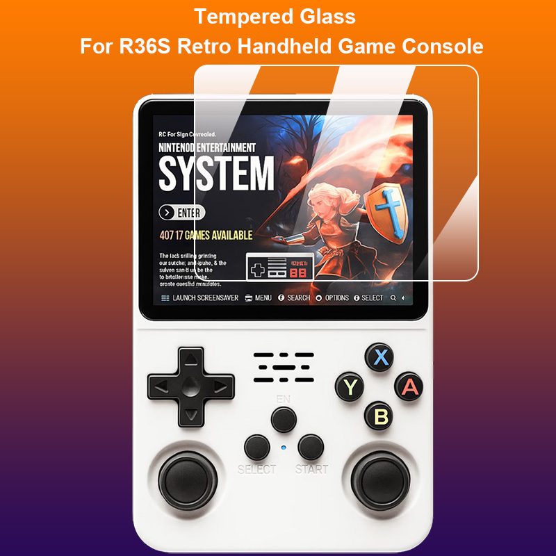 Untuk R36S Kaca Tempered Konso - Retro Handheld Game Console R36S ulasan dan harga