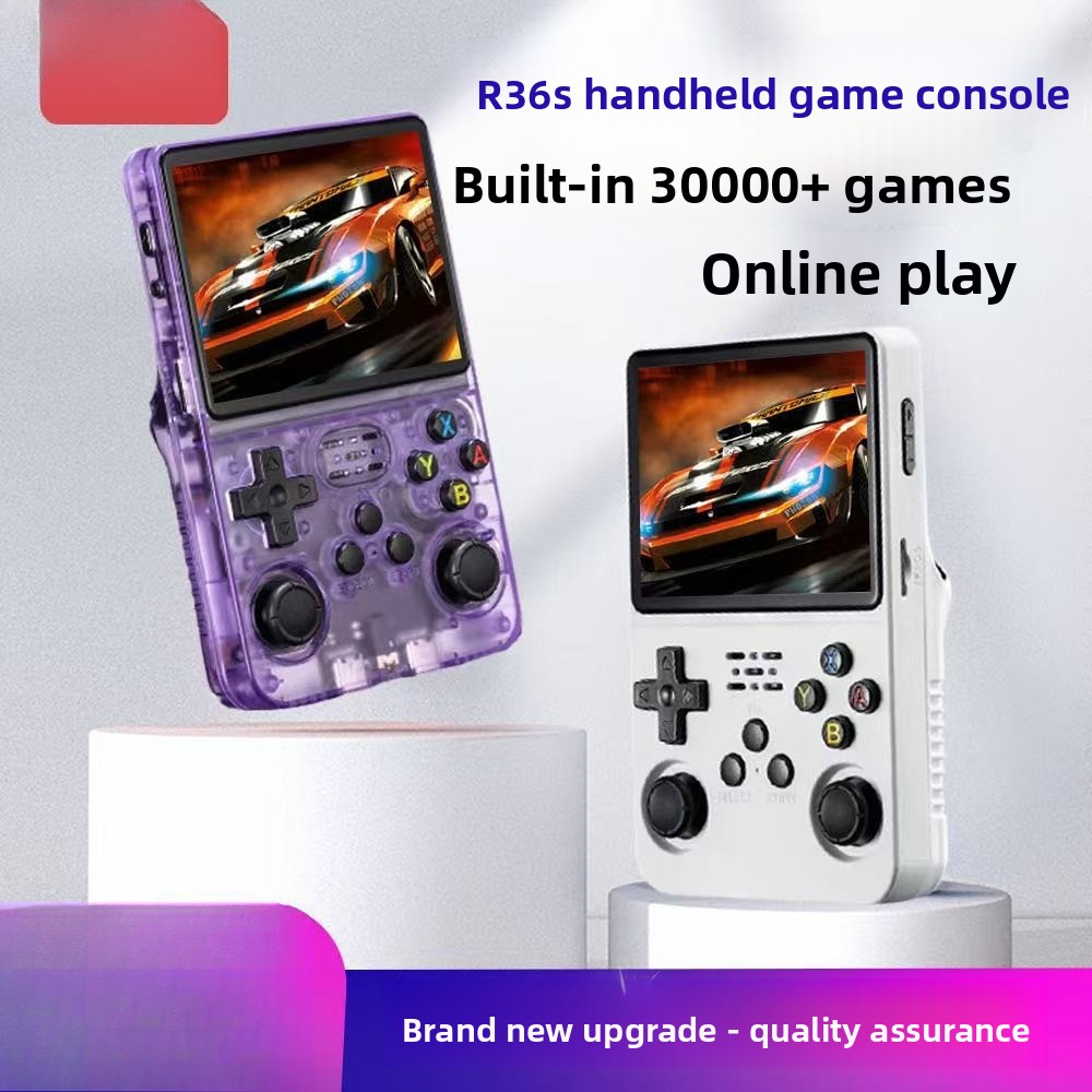 Konsol Game Genggam Open Sourc - Retro Handheld Game Console R36S ulasan dan harga