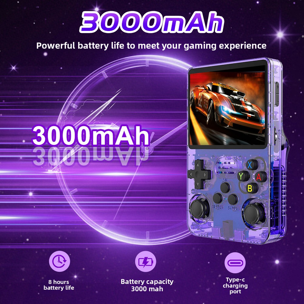 Konsol Game Genggam Open Sourc - Retro Handheld Game Console R36S ulasan dan harga