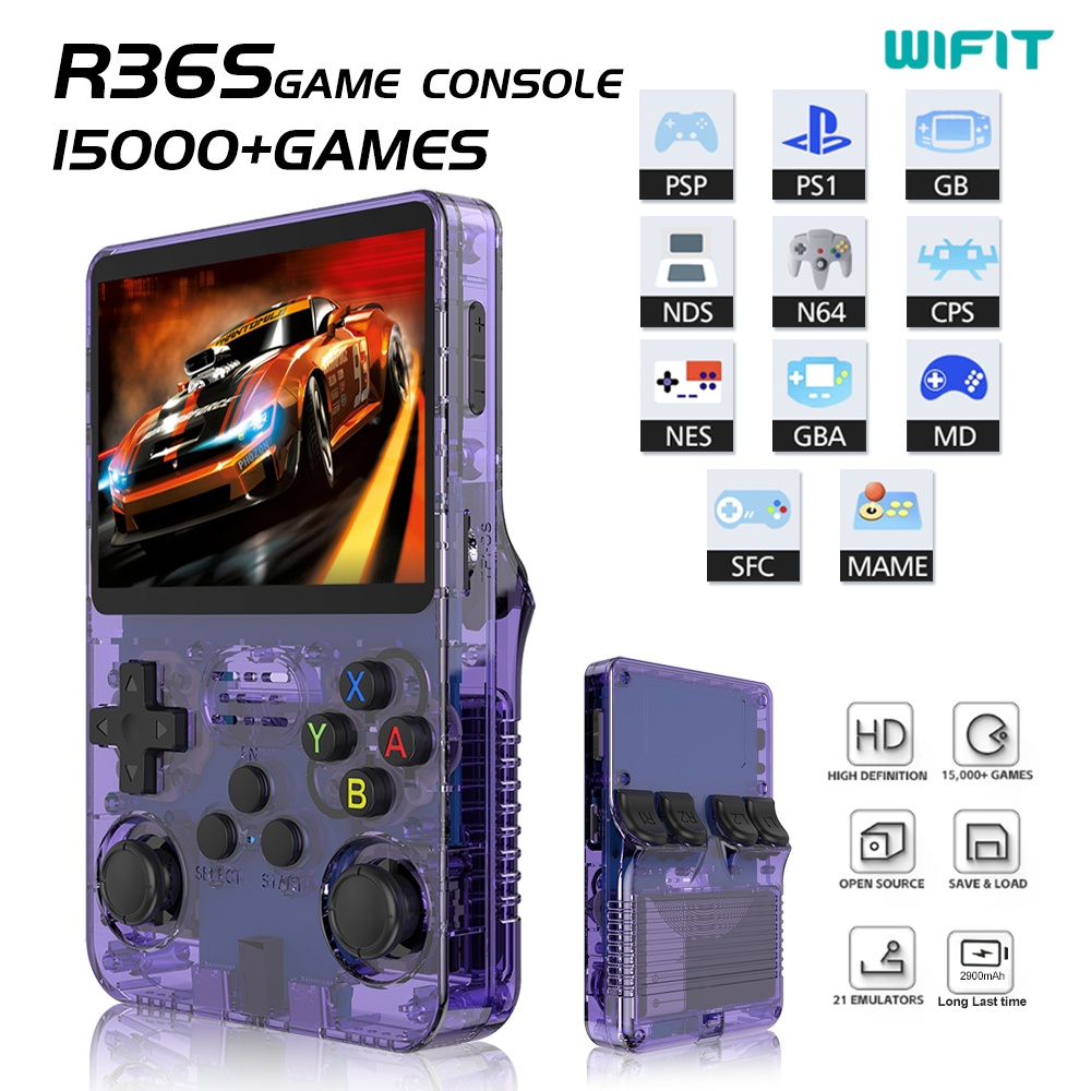 Konsol game genggam R36s porta - Retro Handheld Game Console R36S ulasan dan harga