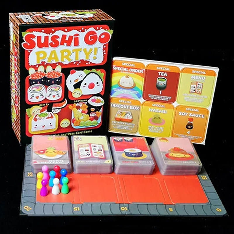 Sushi, ayo! & Permainan Kartu  - Board Games ulasan dan harga