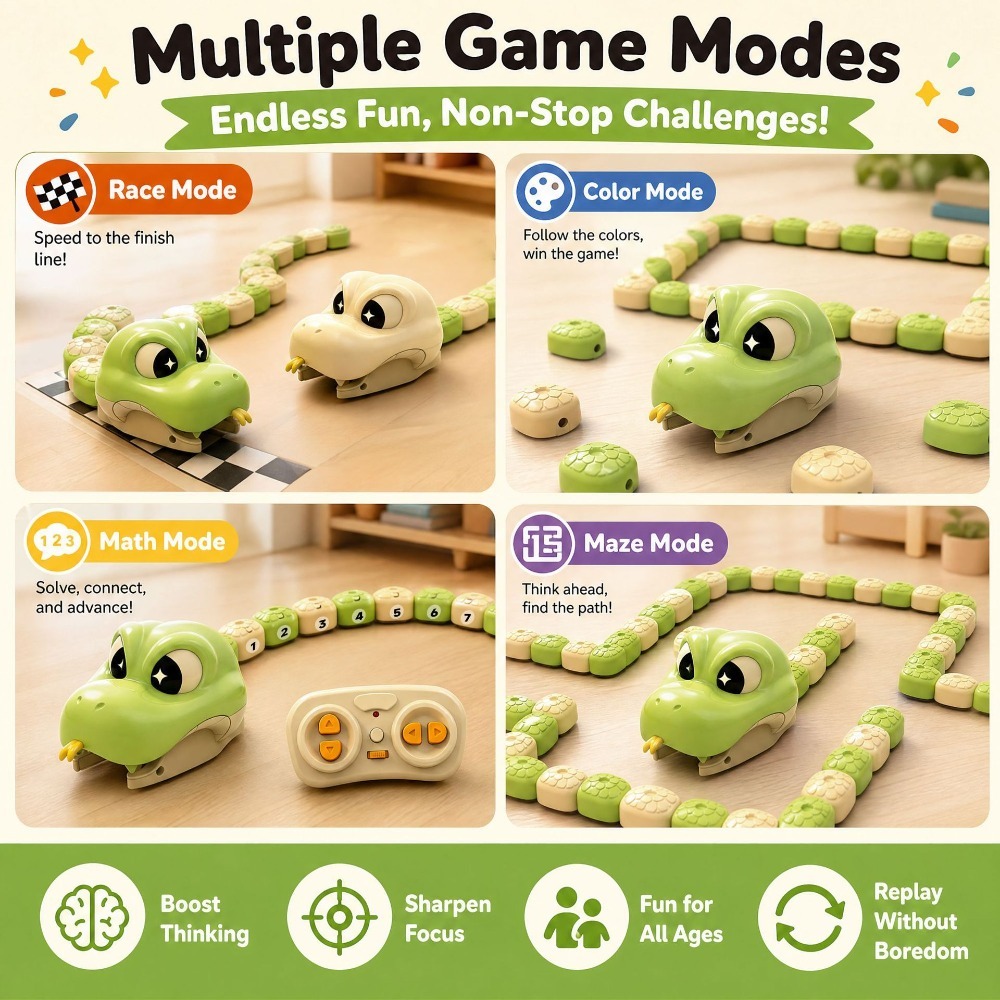 Mainan Ular Serakah yang Diken - Remote Control Toys ulasan dan harga