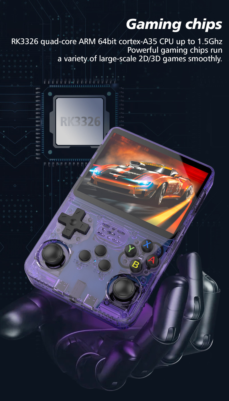 Pemutar Game genggam Retro R36 - Retro Handheld Game Console R36S ulasan dan harga
