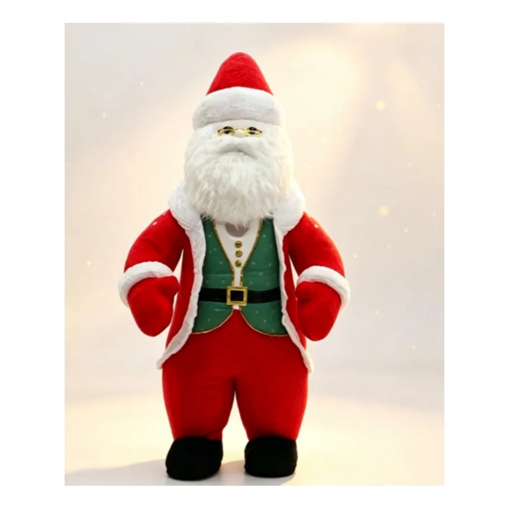 Kostum Maskot Sinterklas Tiup, - Dolls ulasan dan harga