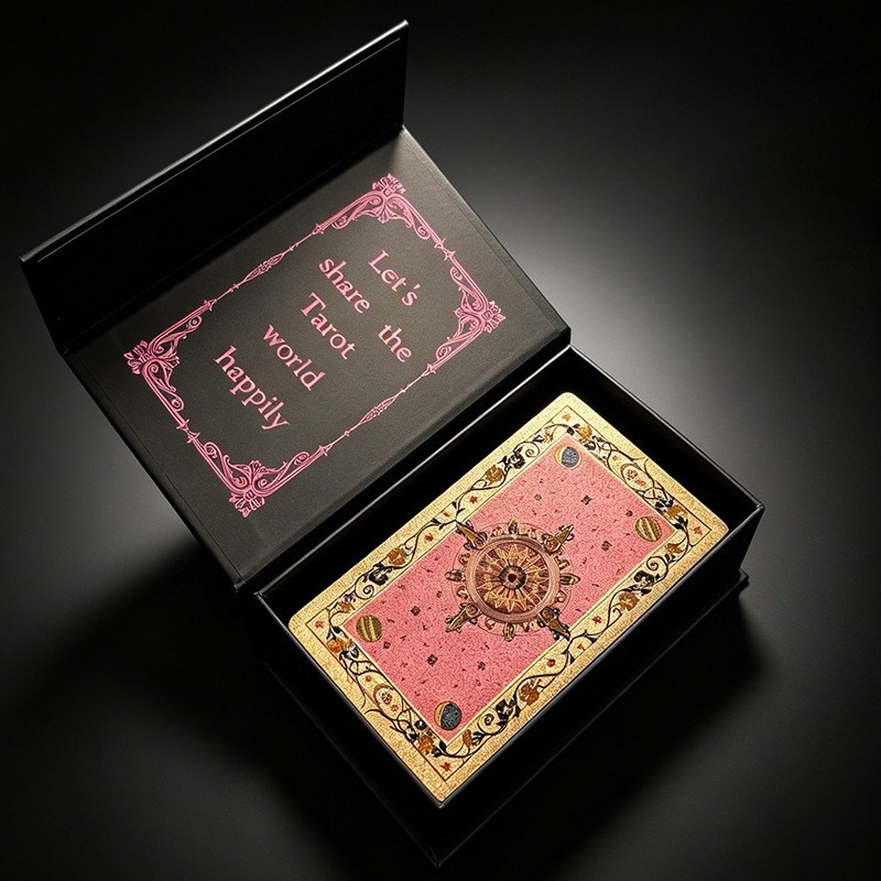 Kartu Tarot Klasik Pink & Rose - Tarot Cards Deck With Guidebook ulasan dan harga